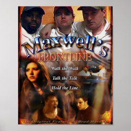 Poster Filme da Frontline do Oficial Maxwell