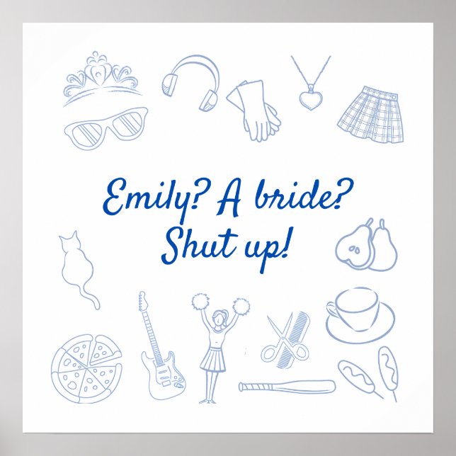 Poster Filme da Princesa Bachelorette do início de 2000 p (Frente)