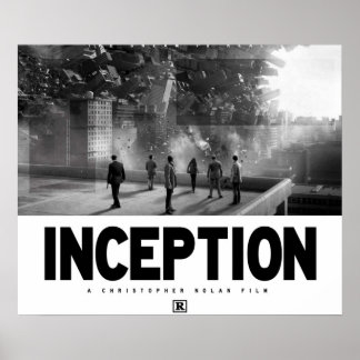 POSTER FILME DE INCEPÇÃO