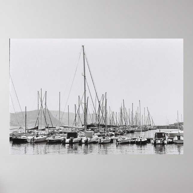 Poster Filme de Simon's Town Harbor Cape Town Kodak (Frente)