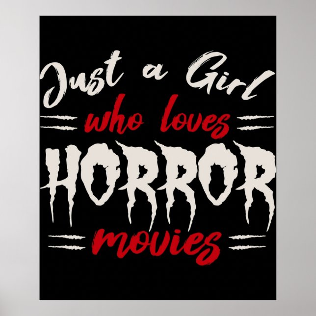 Poster filme de terror (Frente)