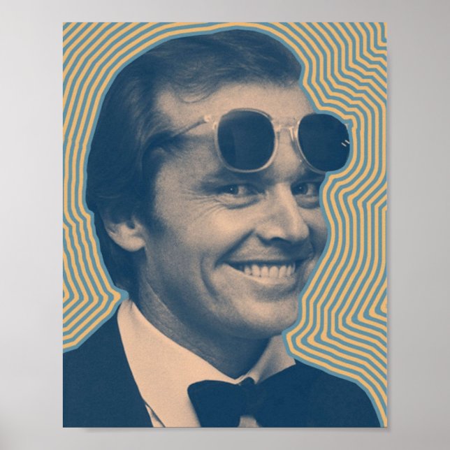 Poster Filme Design Jack Nicholson (Frente)