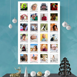 Poster Filme e Notas Retroativas de Colagem de Fotografia