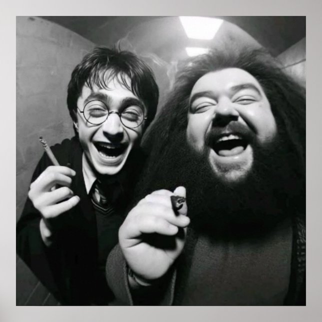 Poster Filme engraçado bw (Frente)