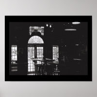 Filme Kodak Antigo BNW Noir Windows Bar Bear A3 Po