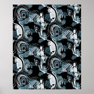 Poster Filme Noir Femme Fatales e Smoking Guns Classic M