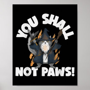 Poster Filme Paródia de Kitten Meow Gato Engraçado Você D