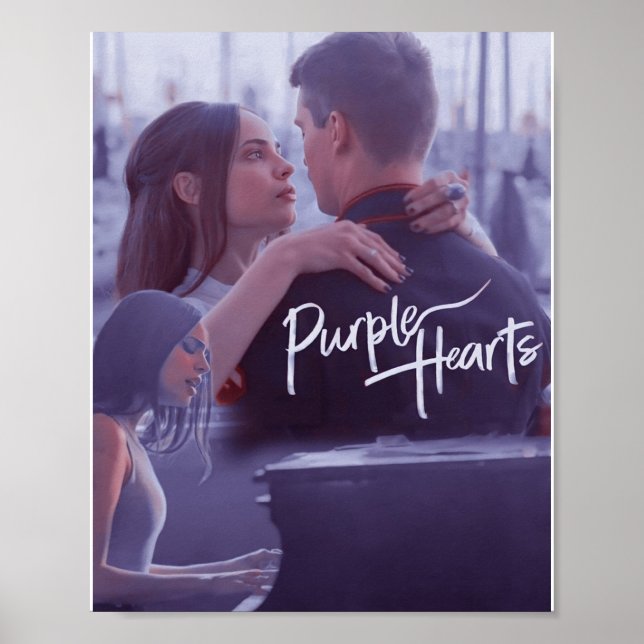 Poster Filme Purple Hearts (Frente)