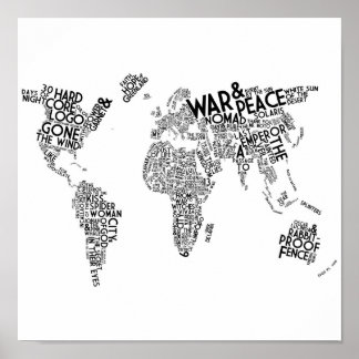 Póster Filmes do mundo