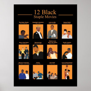 Poster Filmes Estáveis Pretos