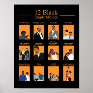Poster Filmes Estáveis Pretos