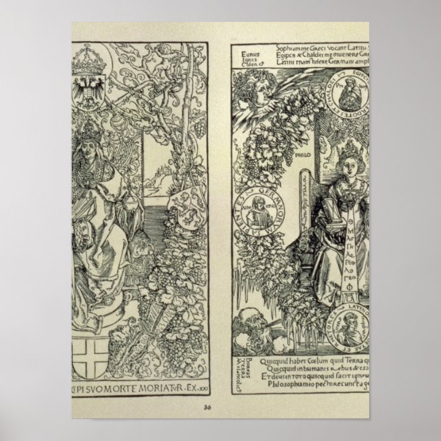 Póster Filosofia e imperador de Habsburg (Frente)