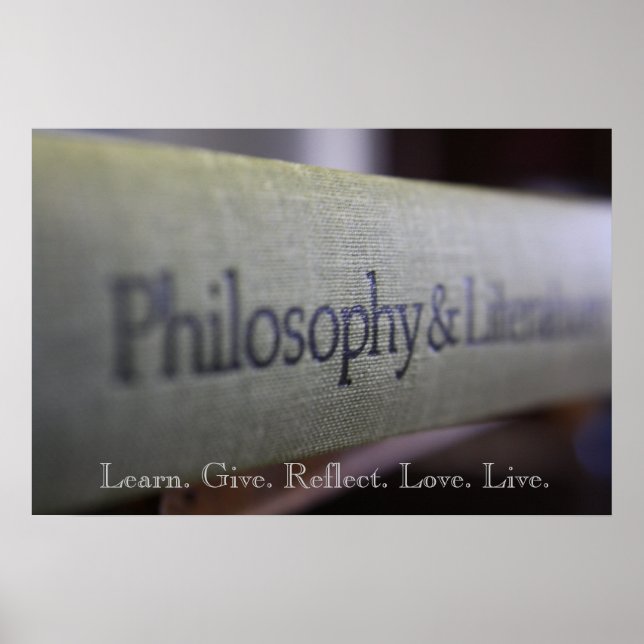 Poster Filosofia e Letras (Frente)