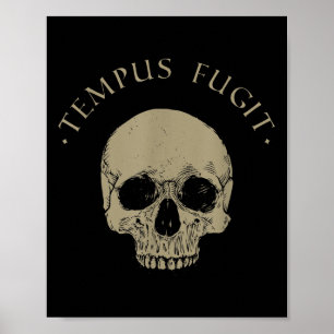 Poster Filosofia Estática Tempus Fingente Estoicismo