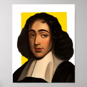Poster Filósofo Baruch Spinoza
