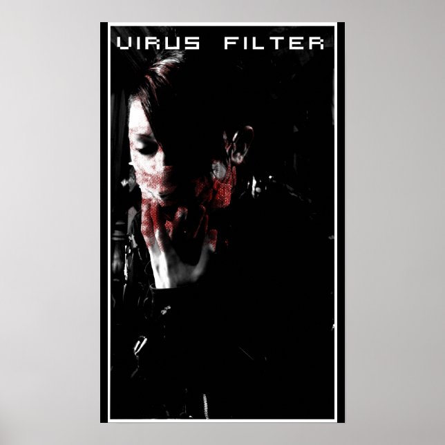 Poster Filtro de vírus (Frente)