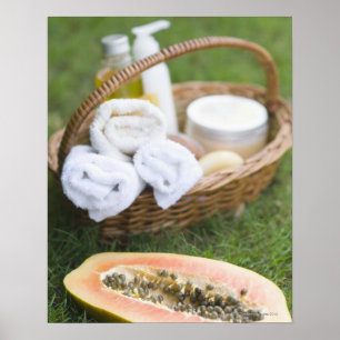 Poster Fim-acima do tratamento da terapia da massagem da