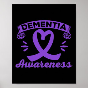 Poster Fim da Conscientização sobre Demência de Heimer He