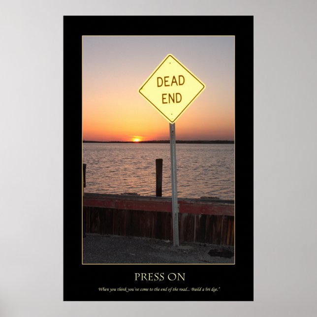 Poster Fim da estrada (Frente)