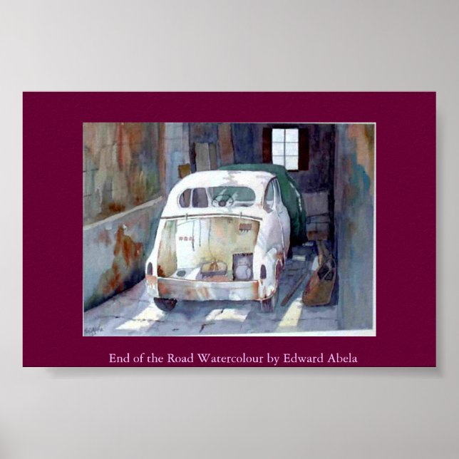 Poster Fim da estrada (Frente)