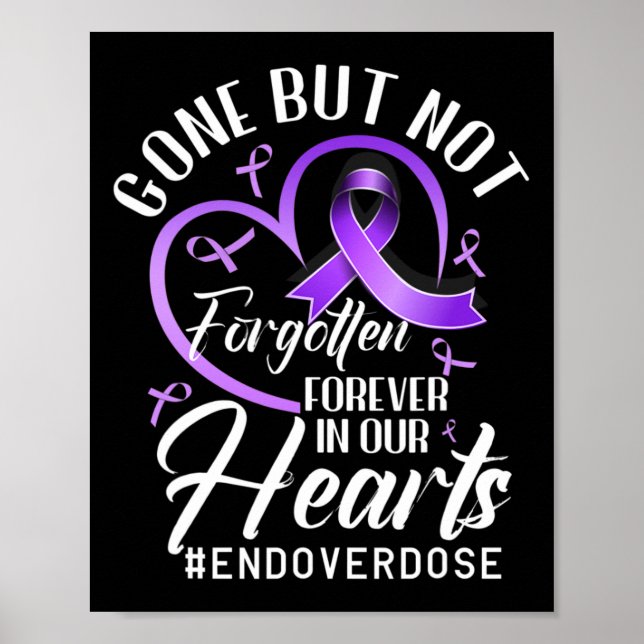 Poster Fim da Sobredose Memorial de Ente Querido Conscien (Frente)