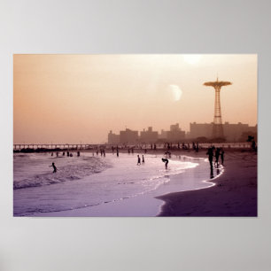 Poster Fim da tarde Coney Island