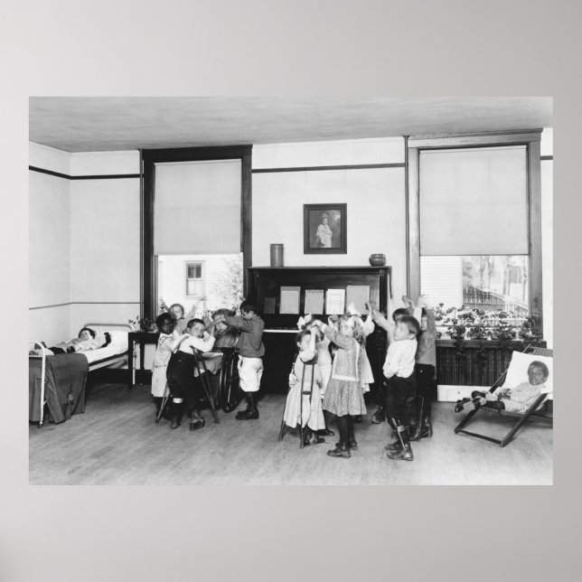 Póster Fim Da Tuberculose, 1920 (Frente)