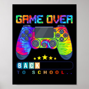 Poster Fim de Jogo Volta à Escola Diversão Crianças Prime
