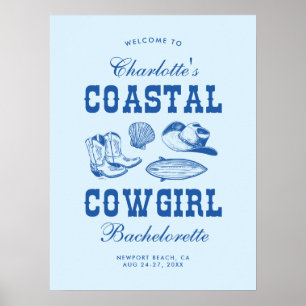 Poster Fim de Semana de Despedida de Solteira Cowgirl Cos