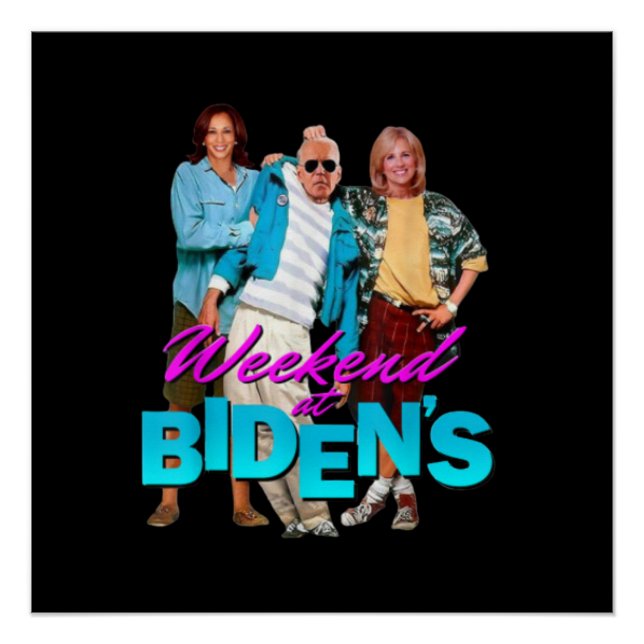 Póster Fim de Semana em Biden (Frente)