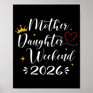 Poster Fim de semana mãe e filha 2026 viagem de meninas c
