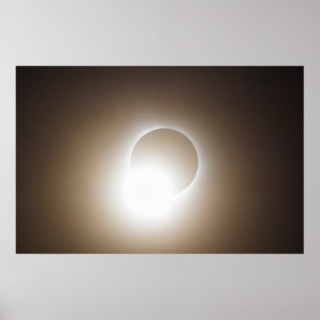 Poster Fim de um Eclipse Solar Total (Frente)