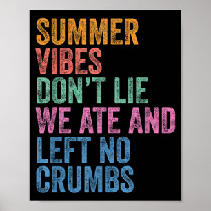 Poster Fim Do Ano Letivo Último Dia Vibrações De Verão Fi