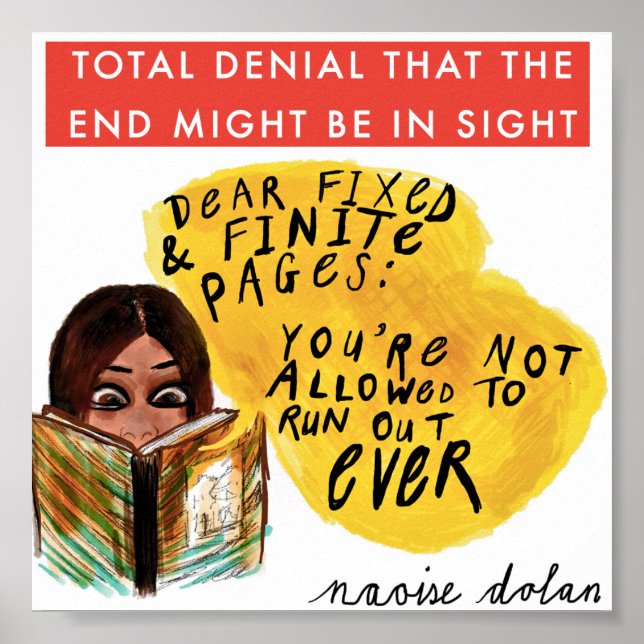 Póster Fim do Livro (Frente)