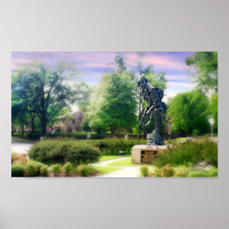 Poster Finalidade do Mike Ferro Estilizado na Canvas Matt