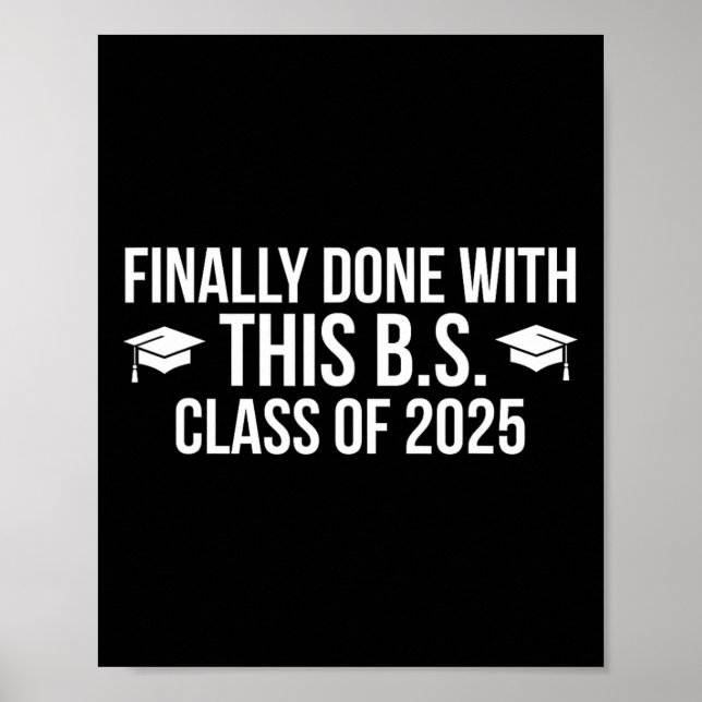 Poster Finalmente Feito Com Este Bs Cl De 2025 - Graduaçã (Frente)
