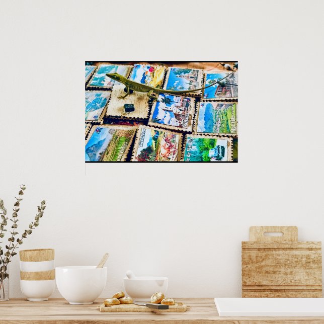 Poster Finca Macondo Cafe Gecko (Cozinha)