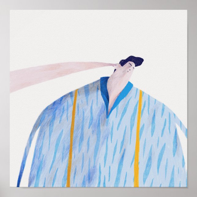 Poster Finger in ear (Frente)