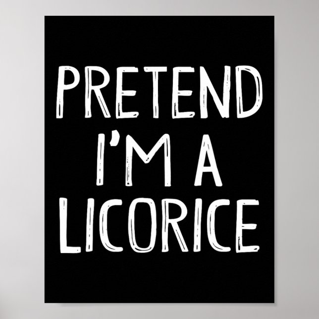 Poster Fingir que sou um Licorice que combina com a fanta (Frente)