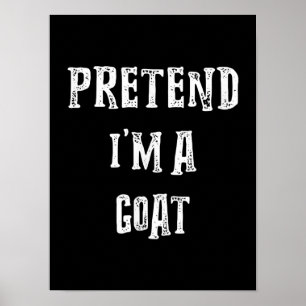 Poster Fingir que sou uma fantasia de Dia das Bruxas