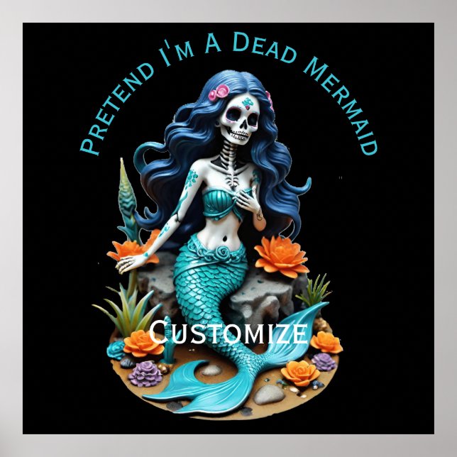 Poster Fingir que sou uma Sereia Morto Thunder_Cove (Frente)