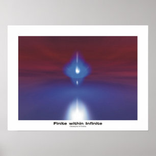 Póster Finito dentro de infinito