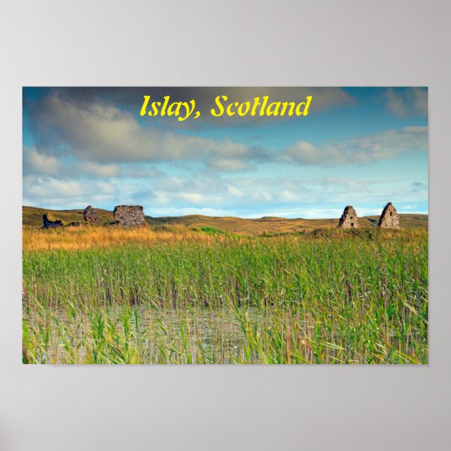 Poster Finlaggan, Islay, Escócia (Frente)