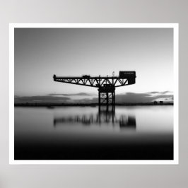 Poster Finnieston Crane Glasgow