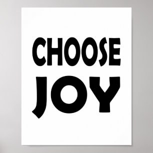 Poster Fique alegre Felicidade Inspirativa