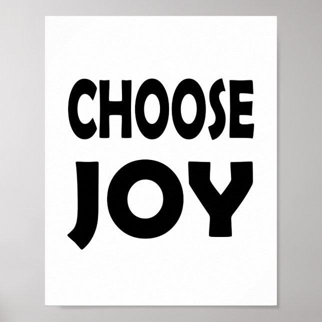 Poster Fique alegre | Felicidade Inspirativa (Frente)