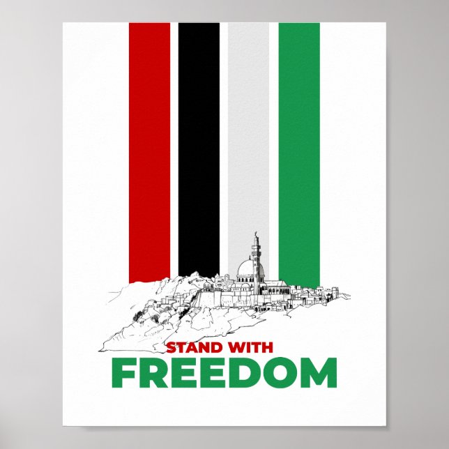 Poster Fique Com a Liberdade (Frente)