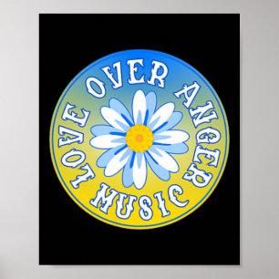 Poster Fique Com a Ucrânia Amor Sobre a Música da Ira 2 