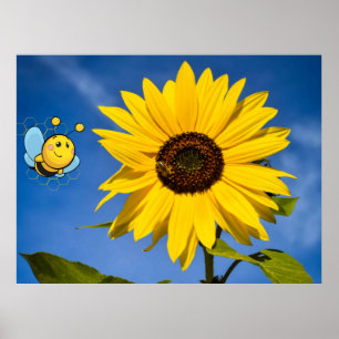Poster Fique Feliz.