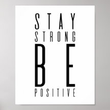 Fique Forte Seja Positivo | Motivação